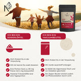 BIO Astaxanthin Biomasse 5% I 10 g Pulver mit Dosierlöffel I Vegan
